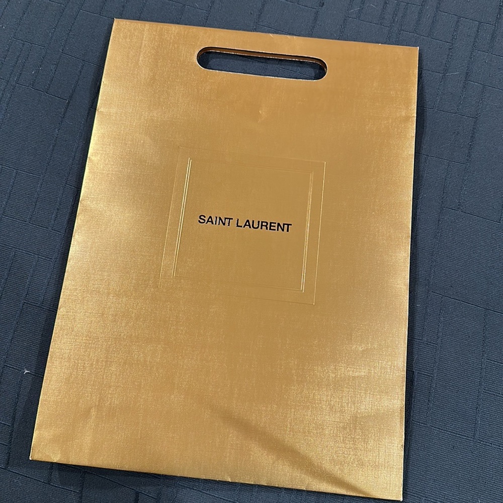 Saint Laurent shopping bag